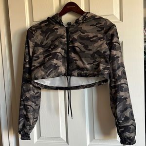 Camo Cropped Jacket